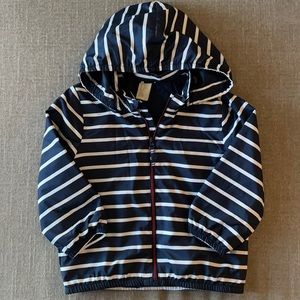 NEW H&M toddler boys lightweight striped jacket Size 1 1/2 - 2y